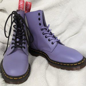 RARE Lavender Made in England Doc Martens